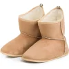 Alwero Booties Ozy Velour Light Brown