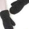 Alwero Wool Mittens Gully Black