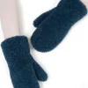 Alwero Wool Mittens Gully Dark blue