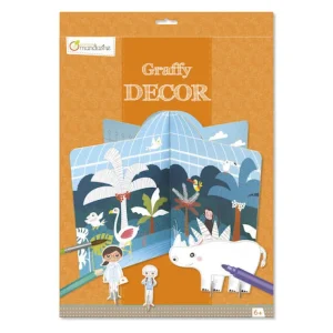 Avenue M Graffy Decor Zoo