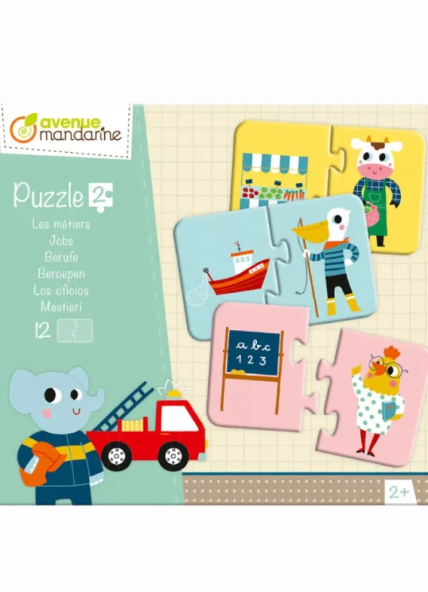 Avenue M Puzzle 2 Pcs Jobs