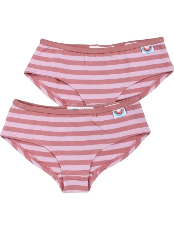 BIFROST - 2Pak Underwear Girls Vintage Rose/Rose