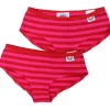 BIFROST - 2Pak Underwear Girls Red/Hotpink