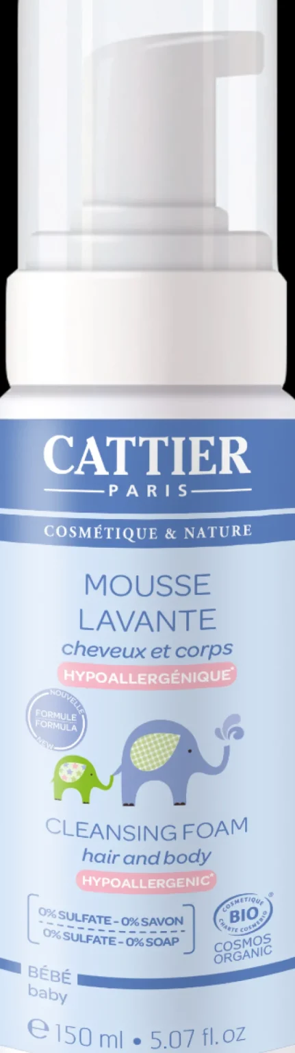 Cattier Cleansing Baby Foam Hair and Body