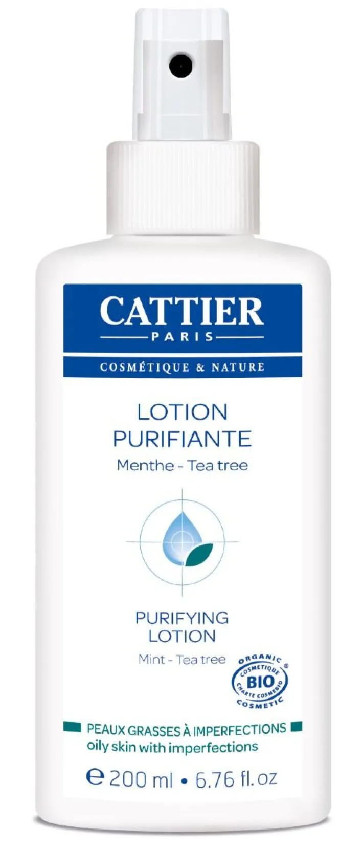 cattier_unguren_hud_purif_0.webp Cattier Ung/uren hud Purifying lotion Mint/Tea Tree