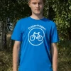 CYCLECPH Cycle Tee Royal Blue CYCLE (white)
