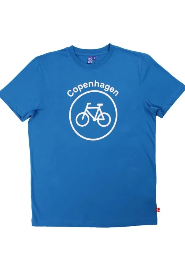 CYCLECPH Cycle Tee Royal Blue CYCLE (white)