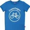 CYCLECPH Kids Cycle Tee Royal Blue CYCLE (white)