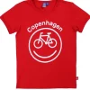 CYCLECPH Kids Smilecycle Tee Red CYCLE (white)