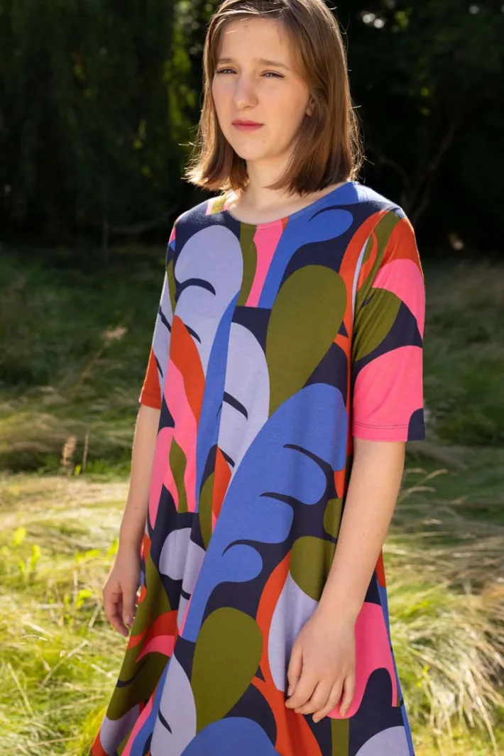 danalberte_interlock_dres_2.webp Danalberte Interlock Dress Dk Navy TROPS