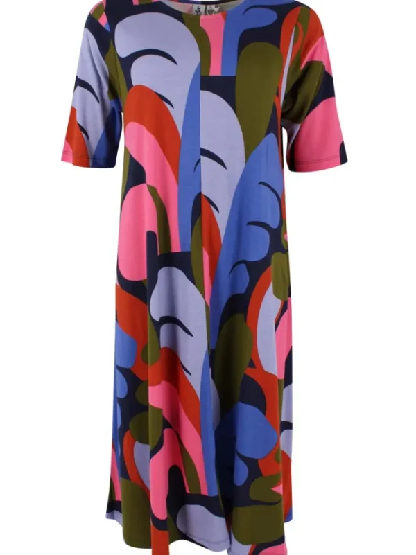 Danalberte Interlock Dress Dk Navy TROPS