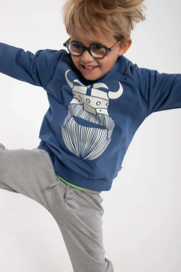 Danamerika Sweat Skipper Blue ERIK