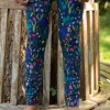 Danandrea Modal Leggings Navy BOTANICAL