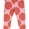 Danandrea Warm leggings Delicate Pink/Dark Peach MEGA DOTS