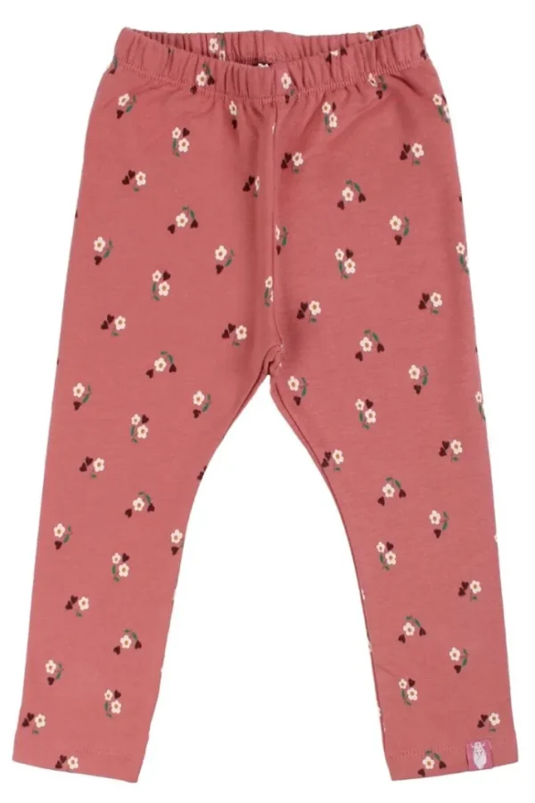 Danandrea Warm leggings Old Rose MINIFLOWER
