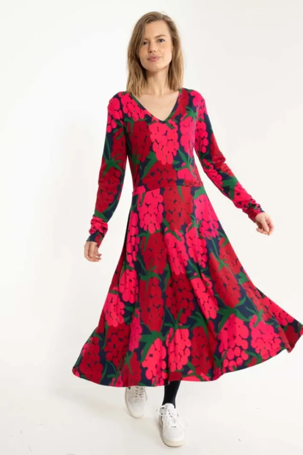 Danandreasen Interlock Dress Dark Navy MAXIBERRY