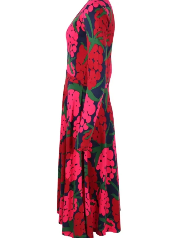 Danandreasen Interlock Dress Dark Navy MAXIBERRY