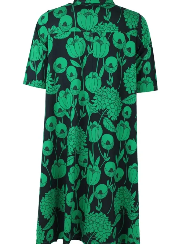 Dananemone LS Modal Dress Dark Navy HORTENSIA