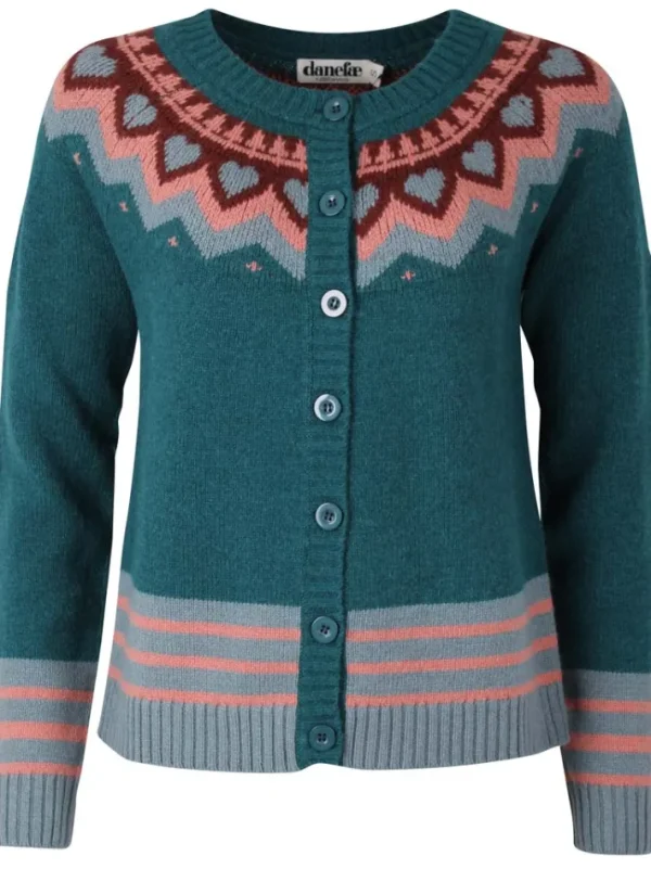 Dananja Wool Cardigan Dark Slate