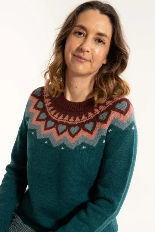 Dananne Wool Sweater Dark Slate