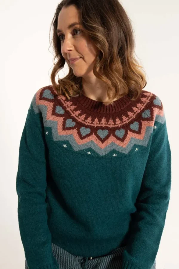 Dananne Wool Sweater Dark Slate