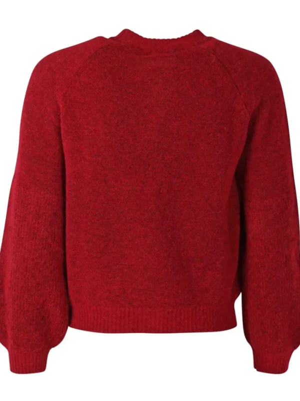 Danarnaq Alpaca Cardigan Bordeaux