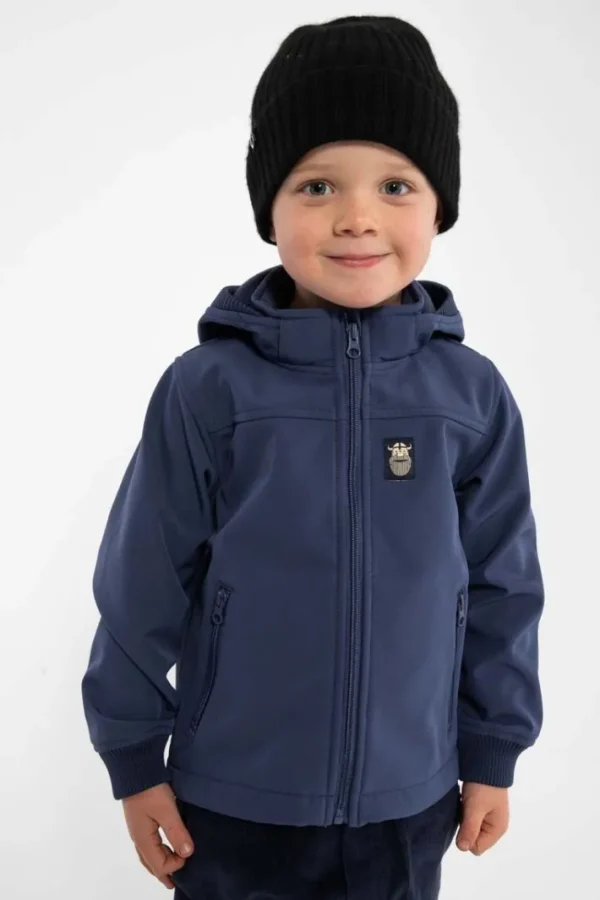 Danebandit Softshell Grey Marine REFLECTIVE ERIK