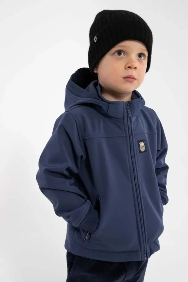 Danebandit Softshell Grey Marine REFLECTIVE ERIK