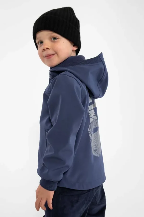 Danebandit Softshell Grey Marine REFLECTIVE ERIK