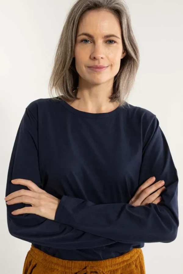 Danebasic Merry LS Tee Dark Navy