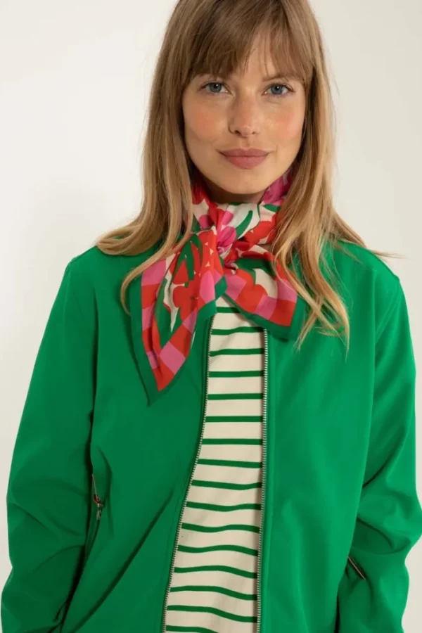 Danebea Softshell Bomber Grass Green