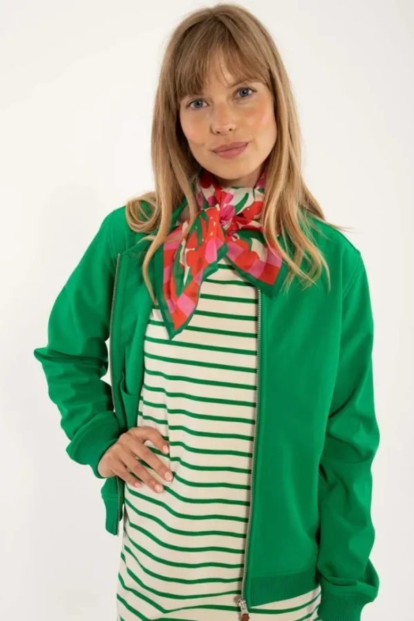 Danebea Softshell Bomber Grass Green