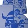 Danebed linen Baby Marine/ porcelaine blue ERIK