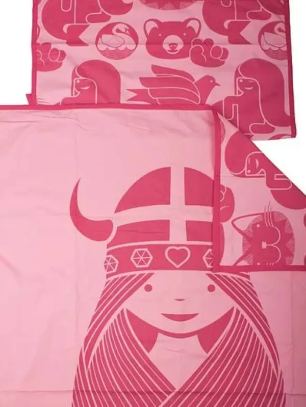 Danebed Linen Junior Roof Top/ blush pink FREJA