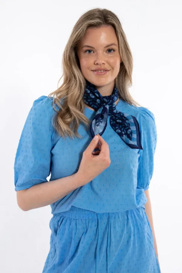 Danebesser Scarf Cold Blue FLEURIE