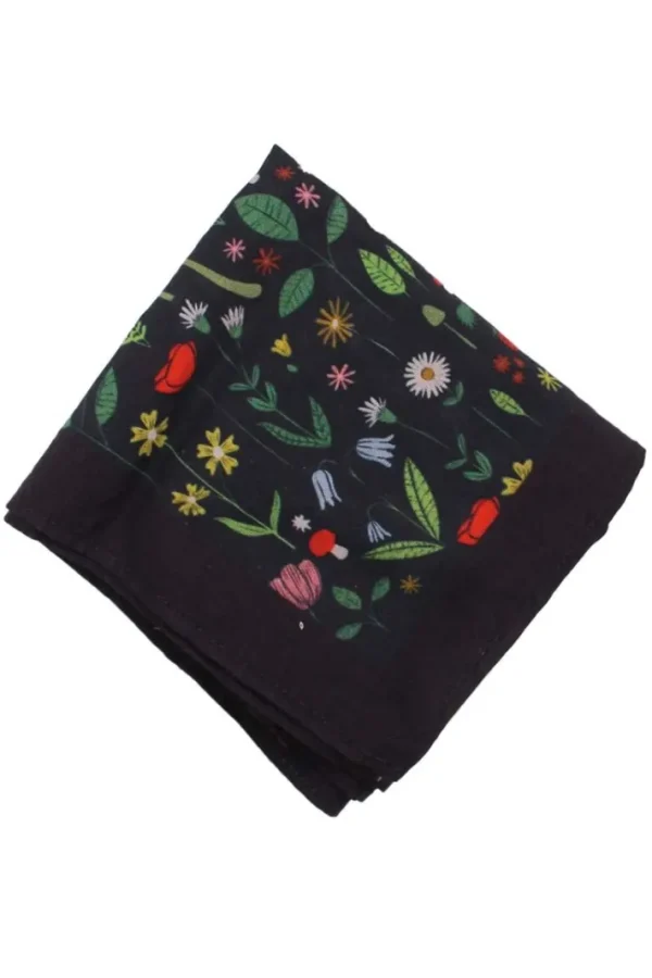 Danebesser Scarf Dk Navy BOTANICAL