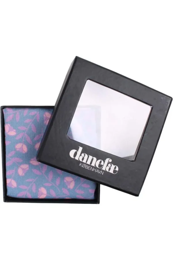 Danebesser Scarf Light Blue BIG FLEURIE