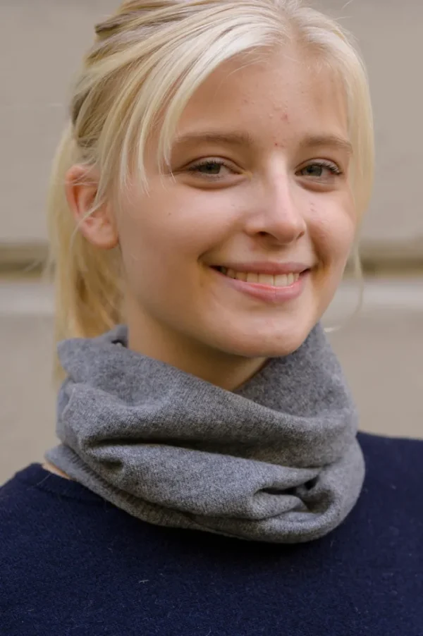 Danebest Friend Merino Neckwarmer Heather Grey