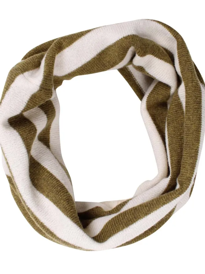 danebest_friend_merino_ne_1-7.webp Danebest Friend Merino Neckwarmer Olive/Chalk