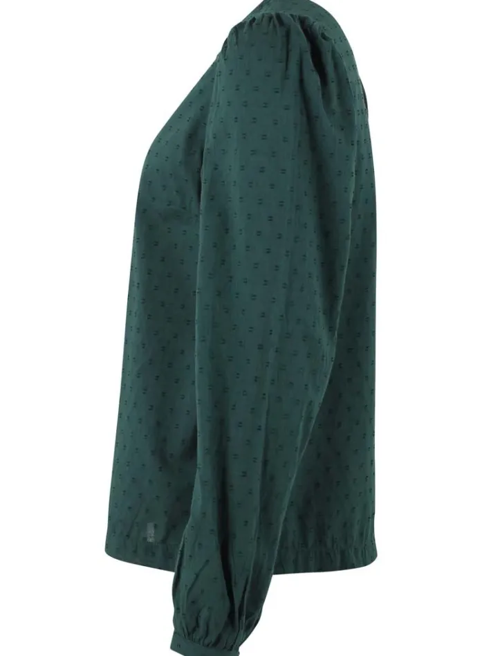 danebette_cotton_dot_shir_6.webp Danebette Cotton Dot Shirt Dark Duck