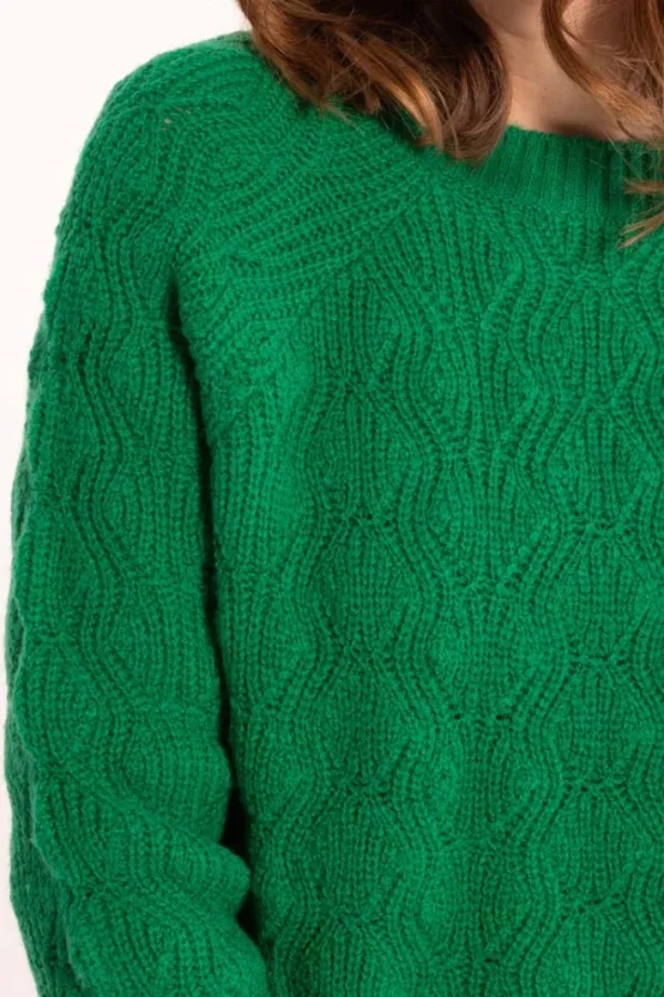 Danebirdie Wool Sweater Grass Green