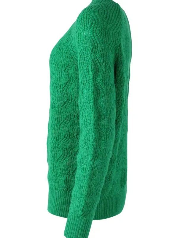 Danebirdie Wool Sweater Grass Green