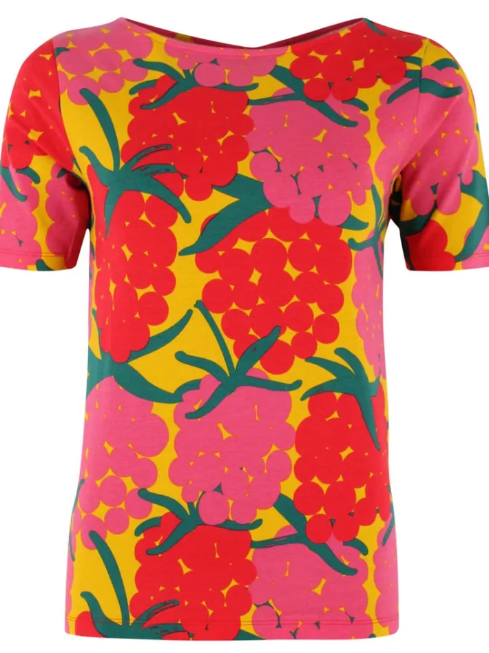 daneboat_neck_cotton_tee__2.webp Daneboat Neck Cotton Tee Yellow MAXIBERRY