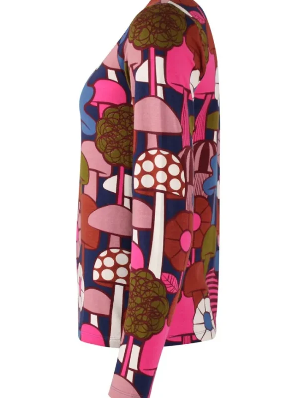 Daneboat Neck LS Modal Tee Dark Navy MYKOLOGI