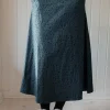 Danebrava Poplin Skirt Dark Slate FLOWERY