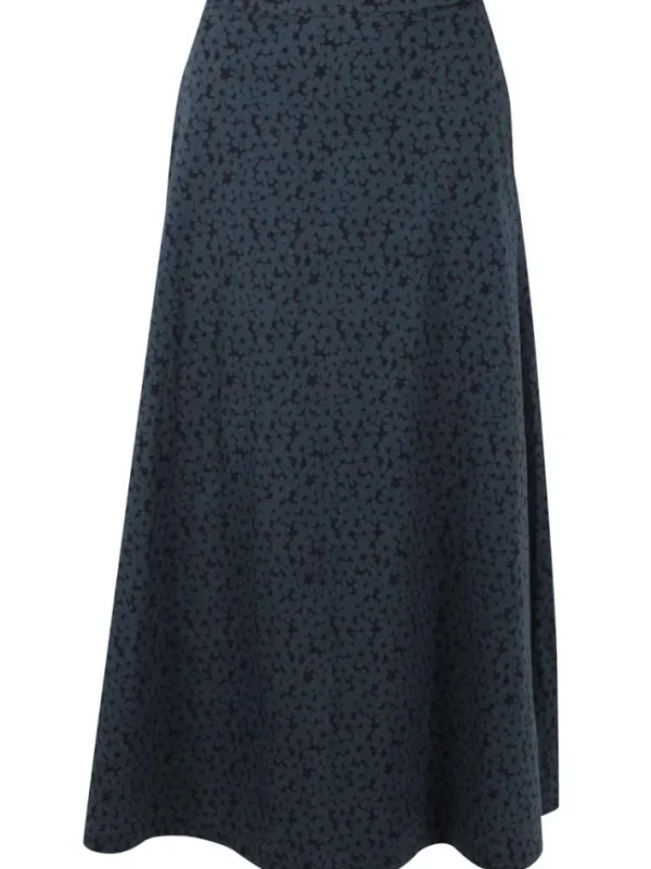 Danebrava Poplin Skirt Dark Slate FLOWERY