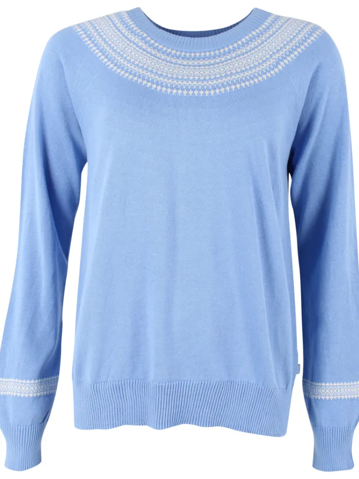 danebright_light_cotton_k_5.webp Danebright Light Cotton Knit Sweater Waterblue/Chalk