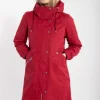 Danebrunhilde Winter Parka Dark Red