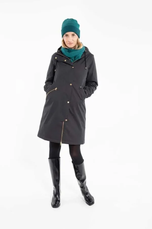 Danebrunhilde Winter Parka Black