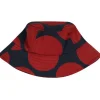 Danebucket Rain Hat Dk Navy/Dk Rust MEGADOT